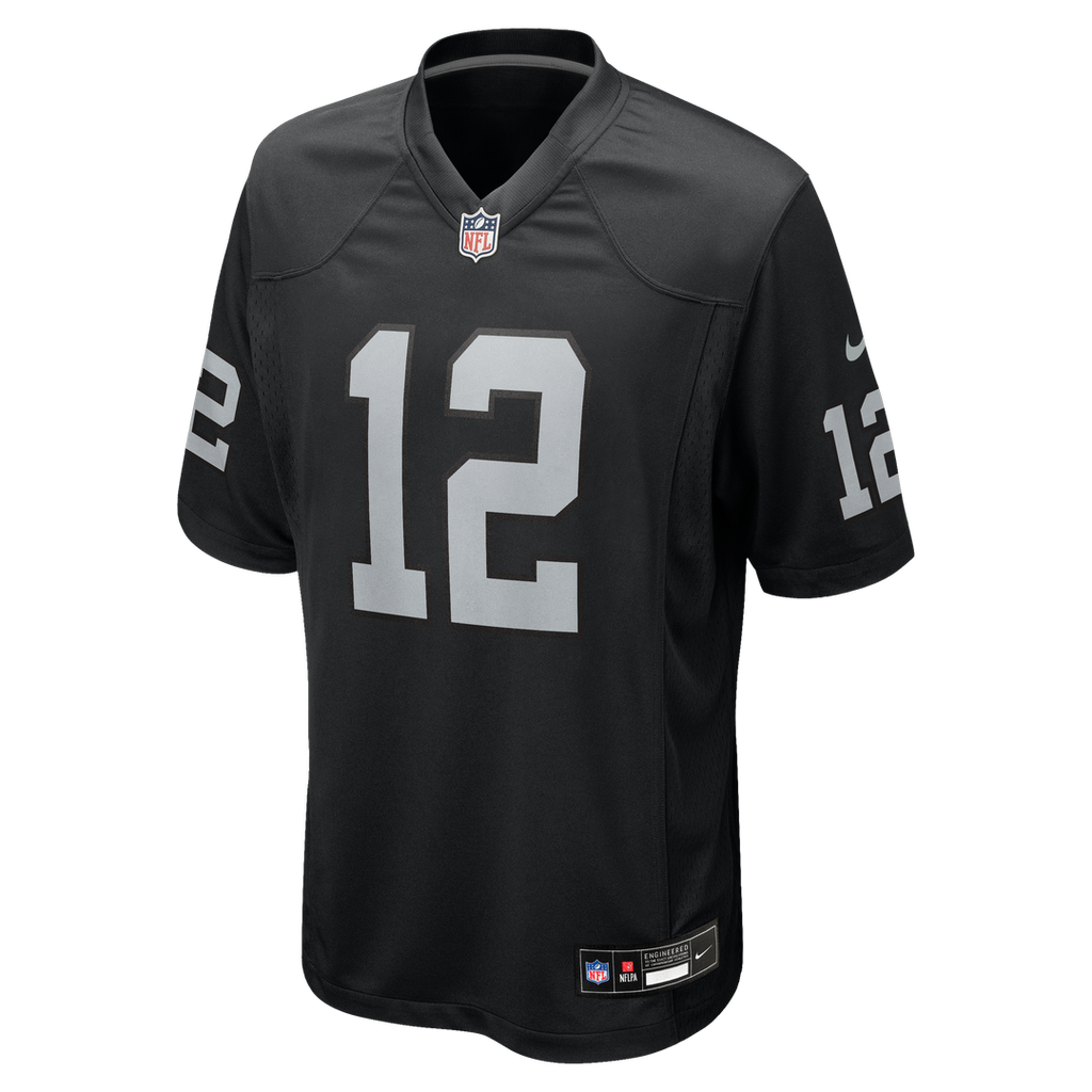 Men's Las Vegas Raiders Aidan O'Connell Nike  Black Team Game Jersey