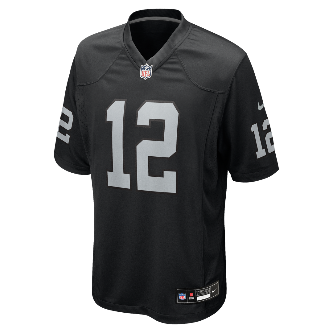 Men's Las Vegas Raiders Aidan O'Connell Nike  Black Team Game Jersey