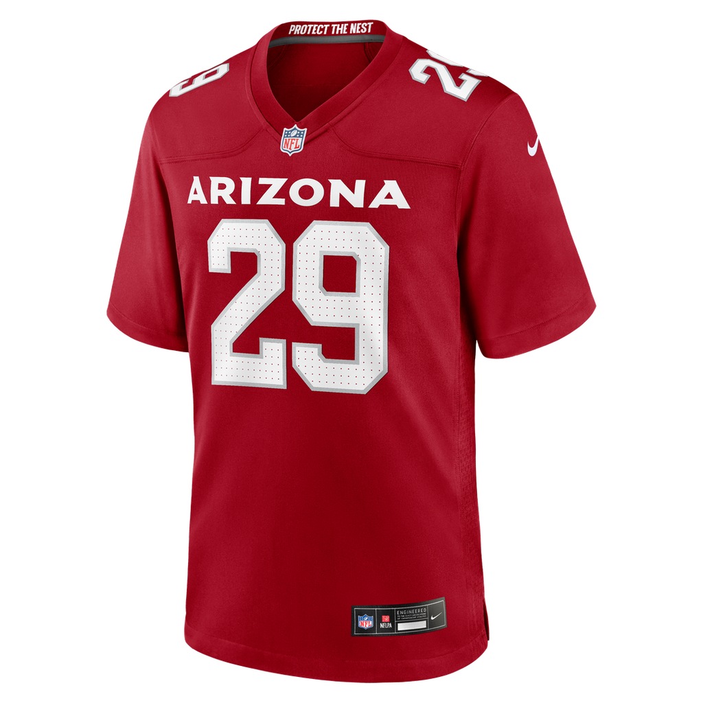 Men's Arizona Cardinals Denzel Burke Nike  Cardinal Team Game Jersey