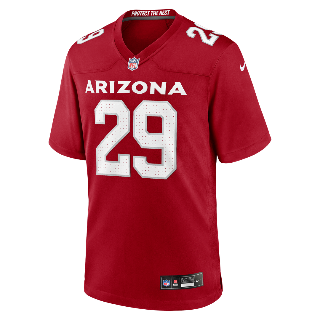 Men's Arizona Cardinals Denzel Burke Nike  Cardinal Team Game Jersey