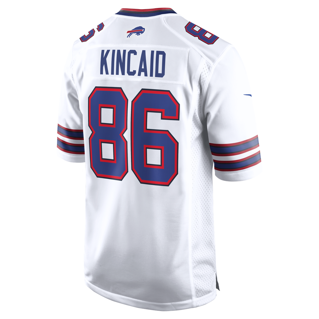 Men's Buffalo Bills Dalton Kincaid Nike White  Game Jersey