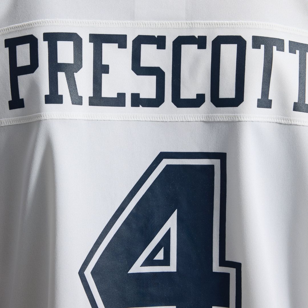 Men's Dallas Cowboys Dak Prescott Nike White Alternate Game Team Jersey