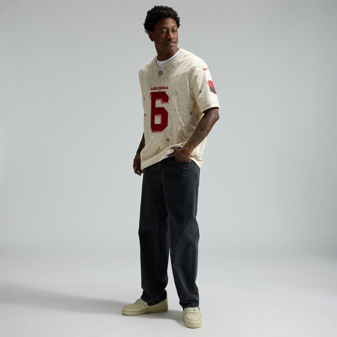 Men's Arizona Cardinals James Conner Nike Natural Rivalries Collection Stitched Limited Jersey