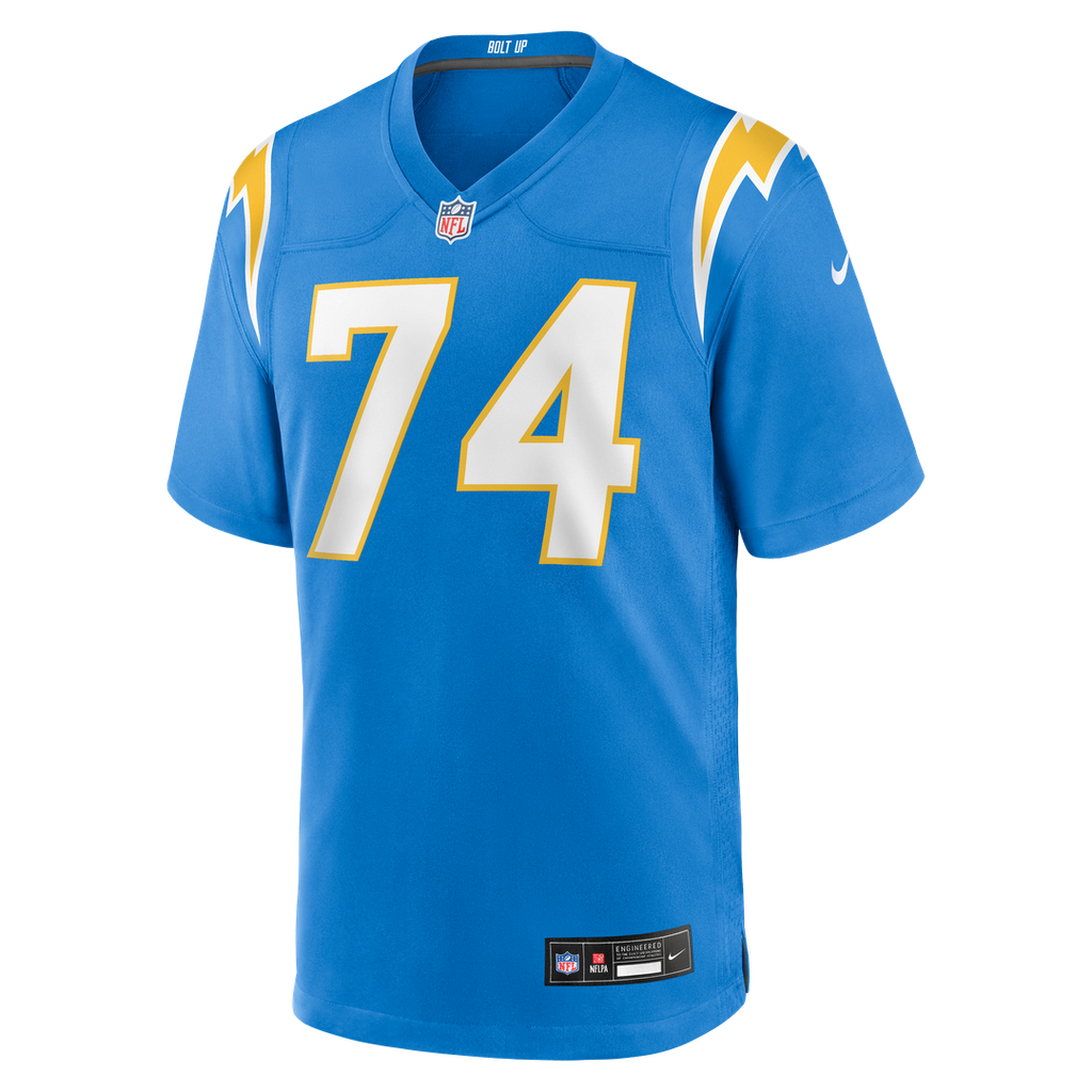 Men's Los Angeles Chargers Matt Kaskey Nike Powder Blue Team Game Jersey