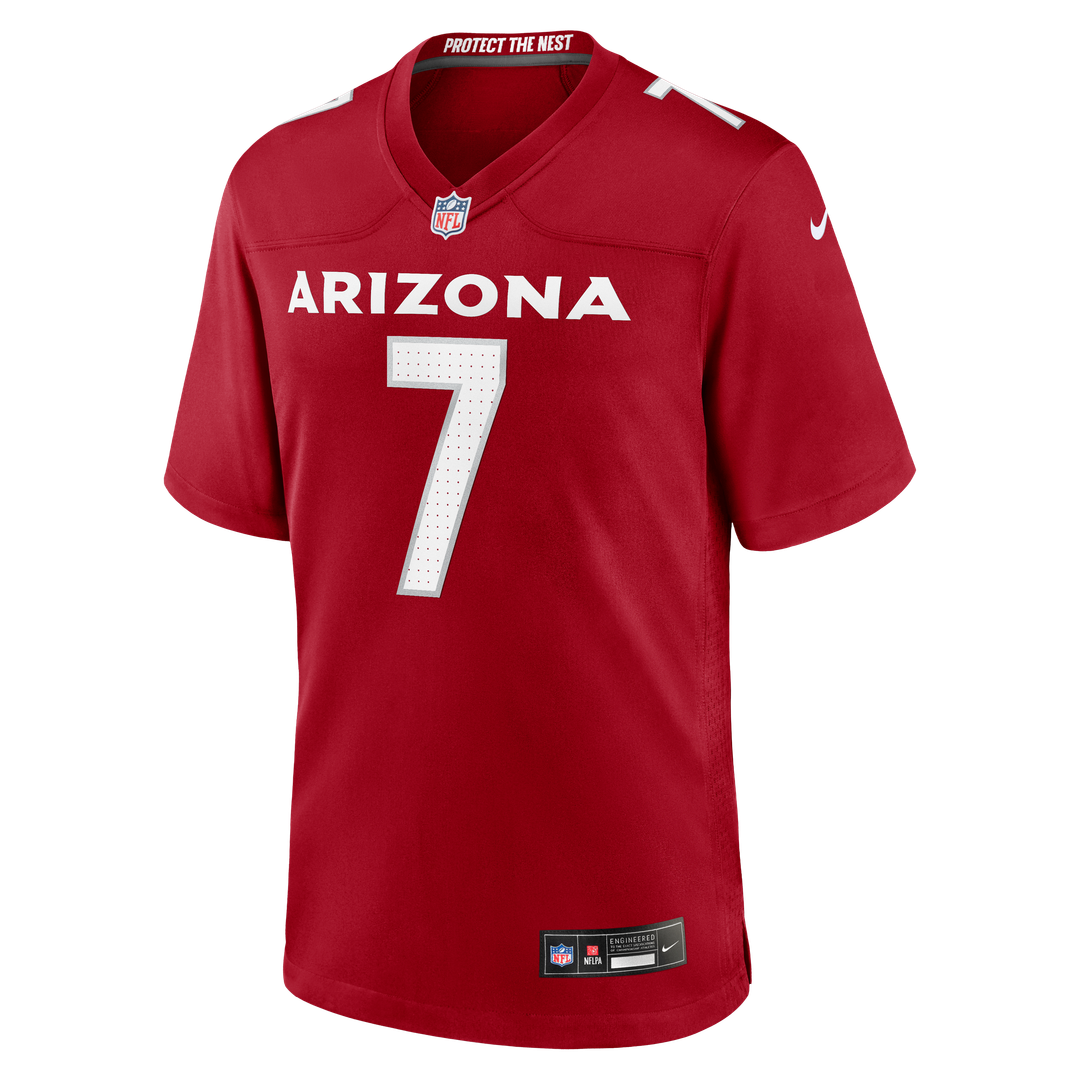 Men's Arizona Cardinals Jacoby Brissett Nike  Cardinal Team Game Jersey