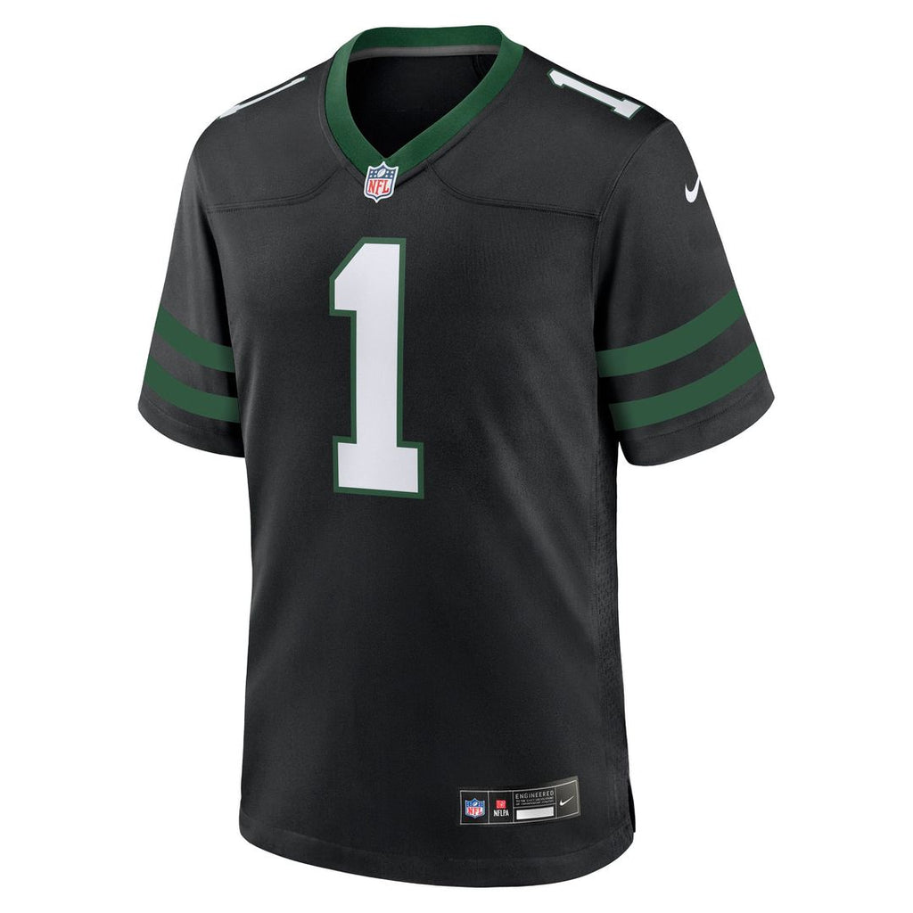 Men's New York Jets David Bailey Nike Green Team Game Jersey