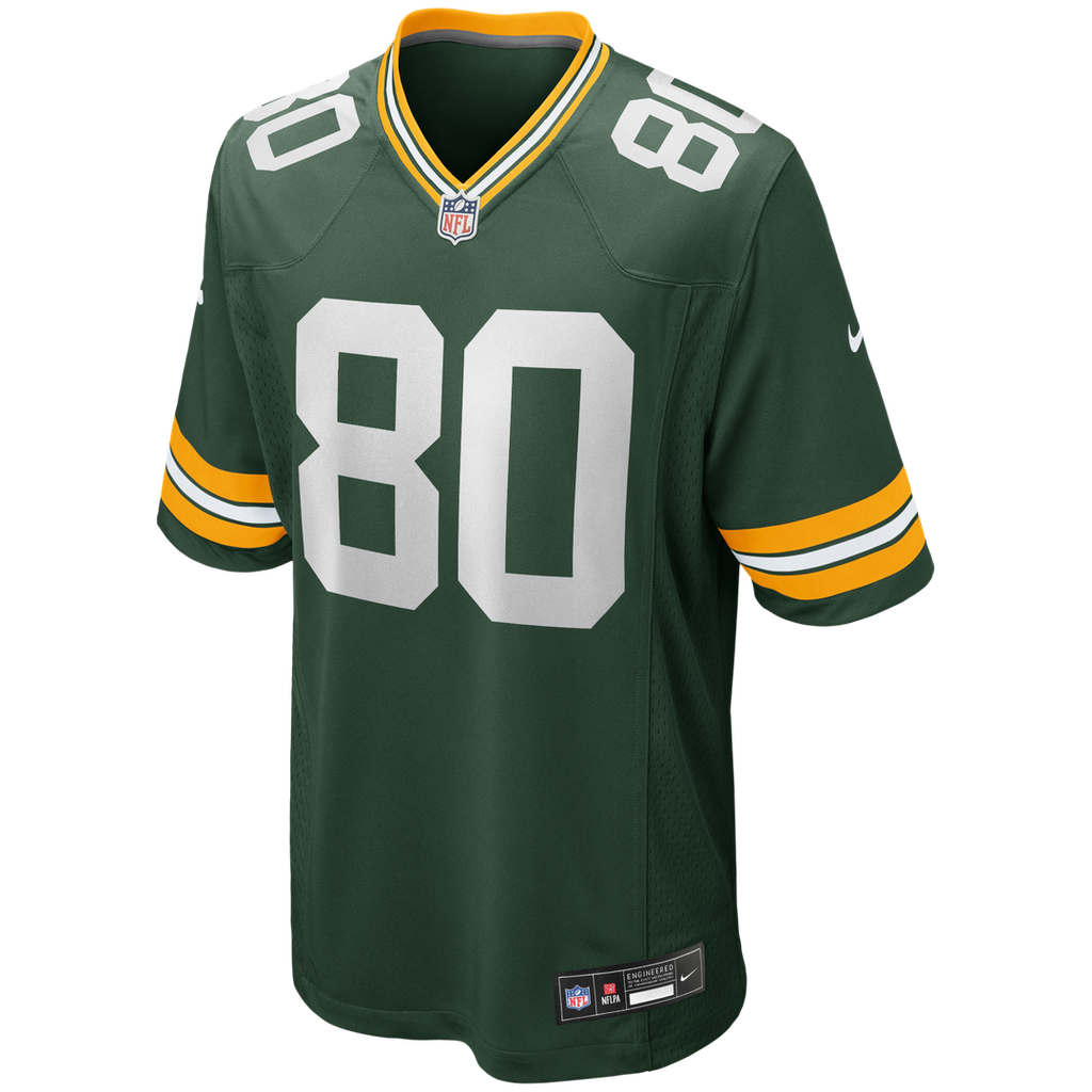 Men's Green Bay Packers Donald Driver Nike Green Game Retired Player Jersey