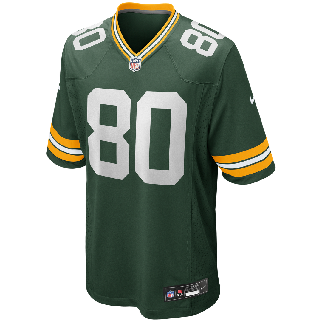 Men's Green Bay Packers Donald Driver Nike Green Game Retired Player Jersey