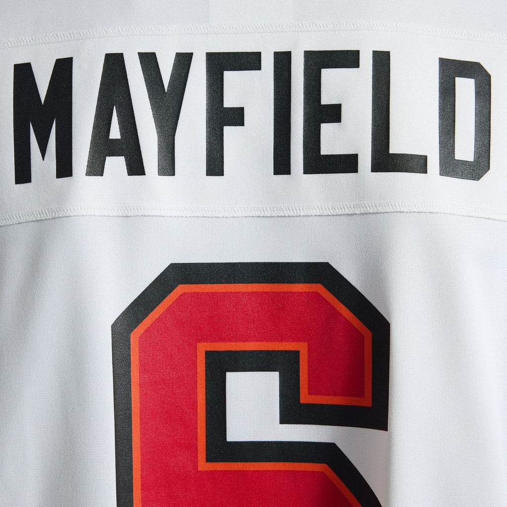 Men's Tampa Bay Buccaneers Baker Mayfield Nike Orange Throwback Game Jersey
