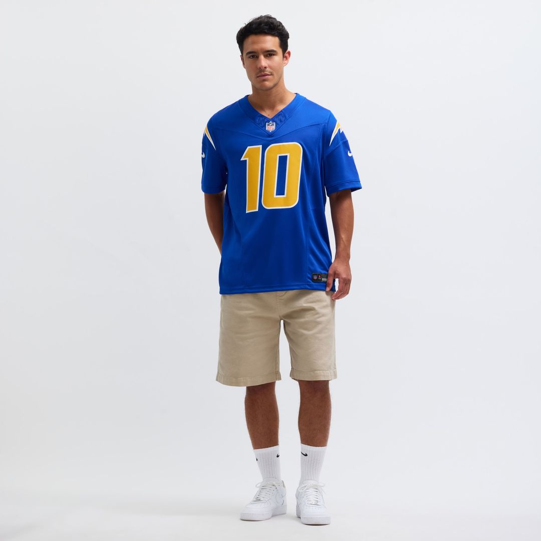 Men's Los Angeles Chargers Justin Herbert Nike Royal Vapor F.U.S.E. Limited Jersey