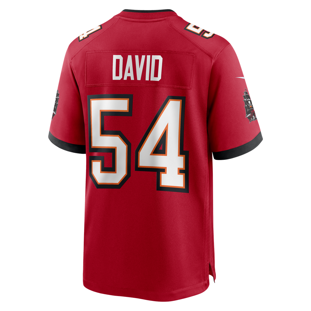 Men's Tampa Bay Buccaneers Lavonte David Nike Red Game Jersey