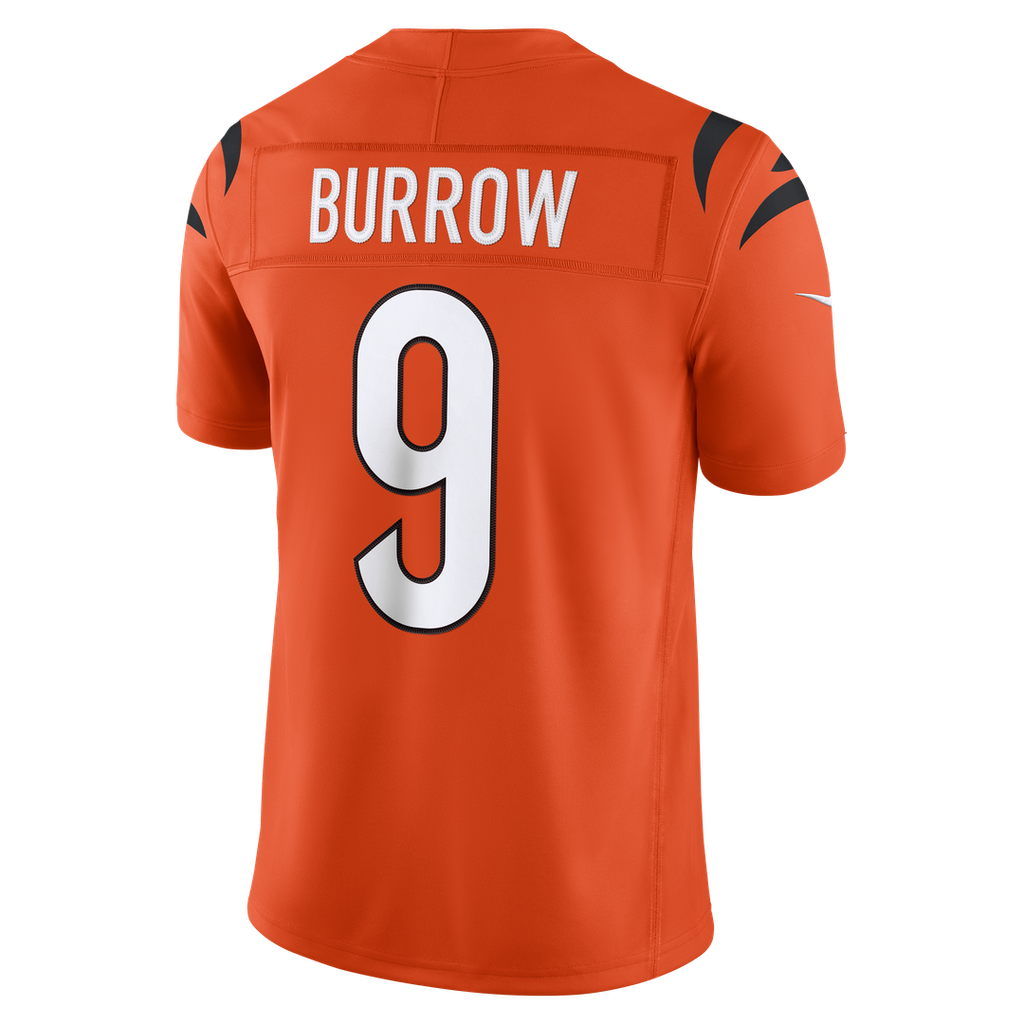 Men's Cincinnati Bengals Joe Burrow Nike Black Team Vapor F.U.S.E. Stitched Limited Jersey