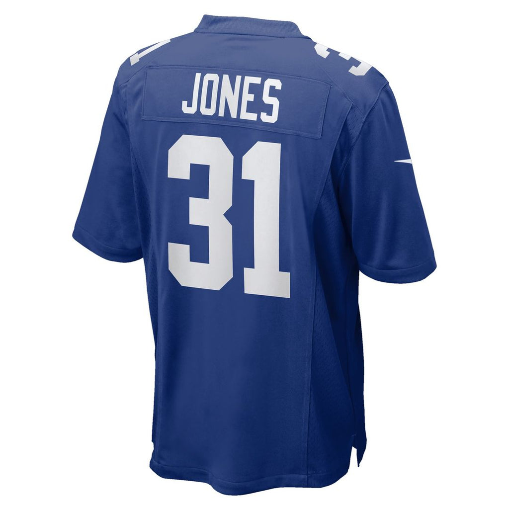 Men's New York Giants Nic Jones Nike  Royal Team Game Jersey
