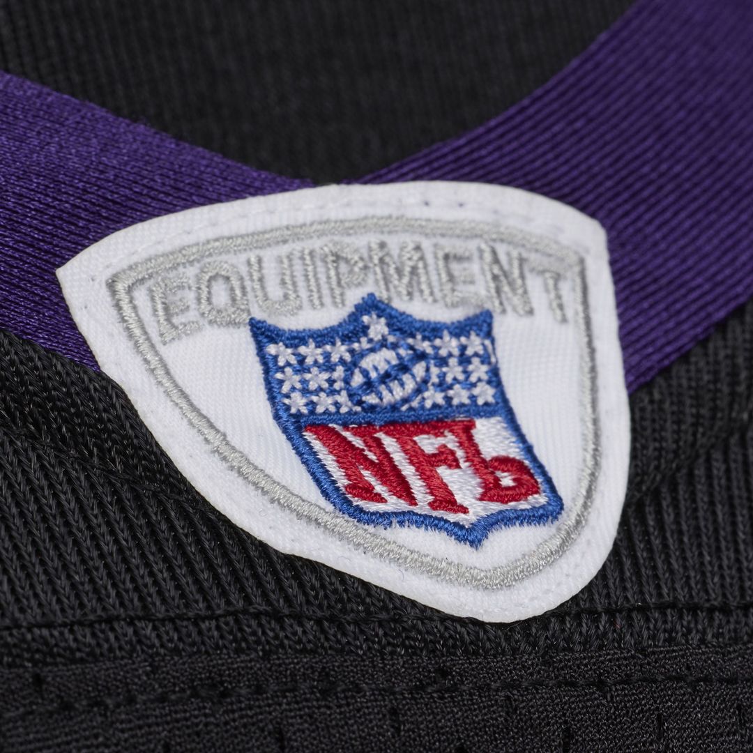 Men's Baltimore Ravens Deion Sanders Mitchell & Ness Black 2005 Authentic Throwback Jersey