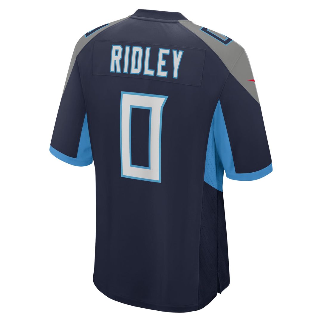 Men's Tennessee Titans Calvin Ridley Nike  Light Blue Team Game Jersey