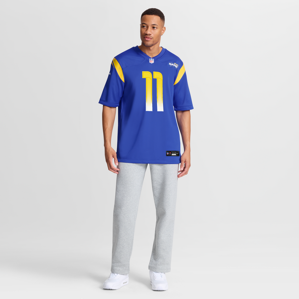 Men's Los Angeles Rams Jimmy Garoppolo Nike  Royal  Game Jersey