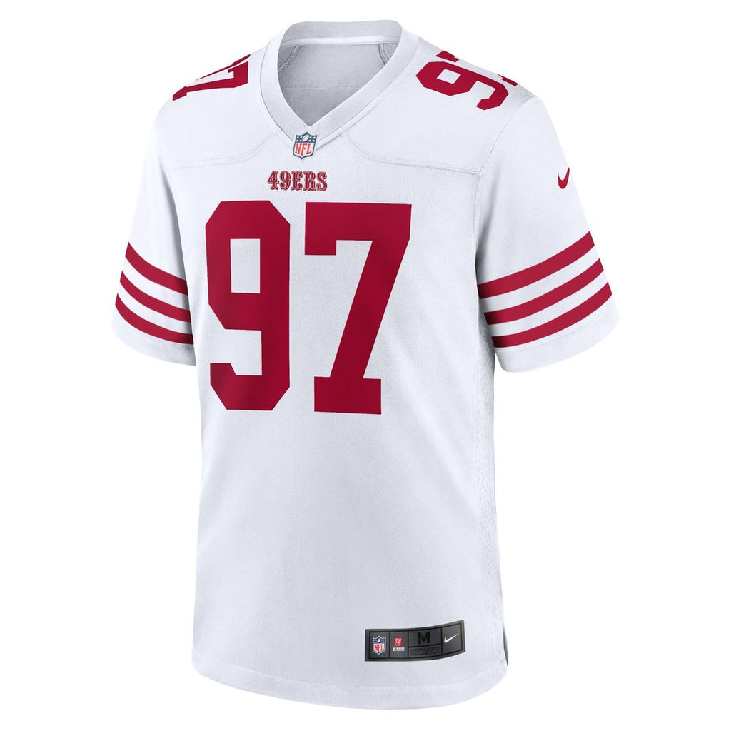 Men's San Francisco 49ers Nick Bosa Nike Scarlet Player Game Jersey