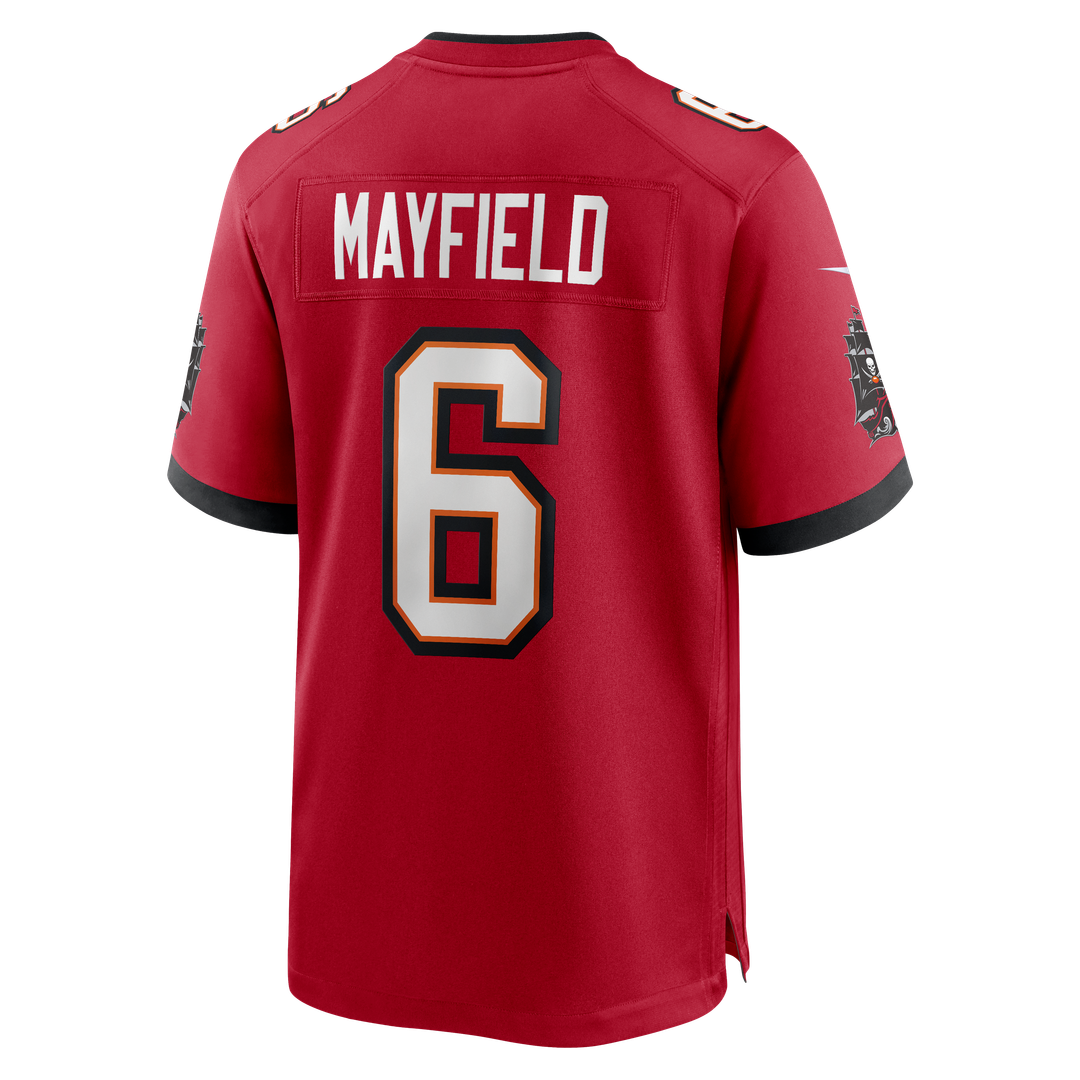 Men's Tampa Bay Buccaneers Baker Mayfield Nike White Away Game Jersey