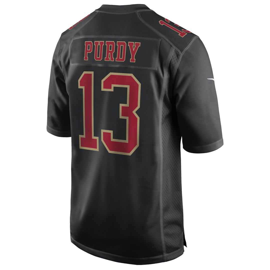 Men's San Francisco 49ers Brock Purdy Nike Tundra White Fashion Game Jersey