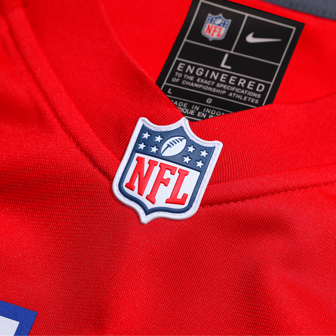 Men's New England Patriots A.J. Brown Nike Red Game Jersey