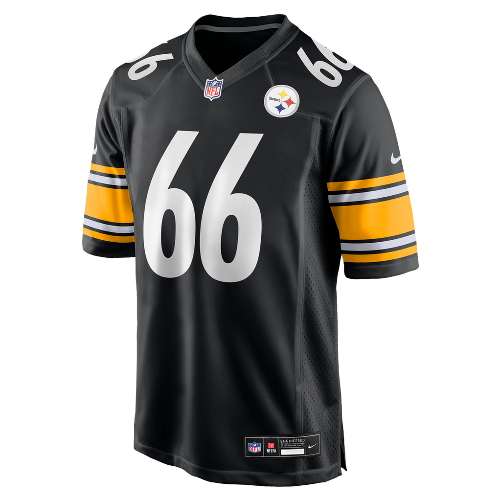 Men's Pittsburgh Steelers Mason McCormick Nike  Black  Game Jersey