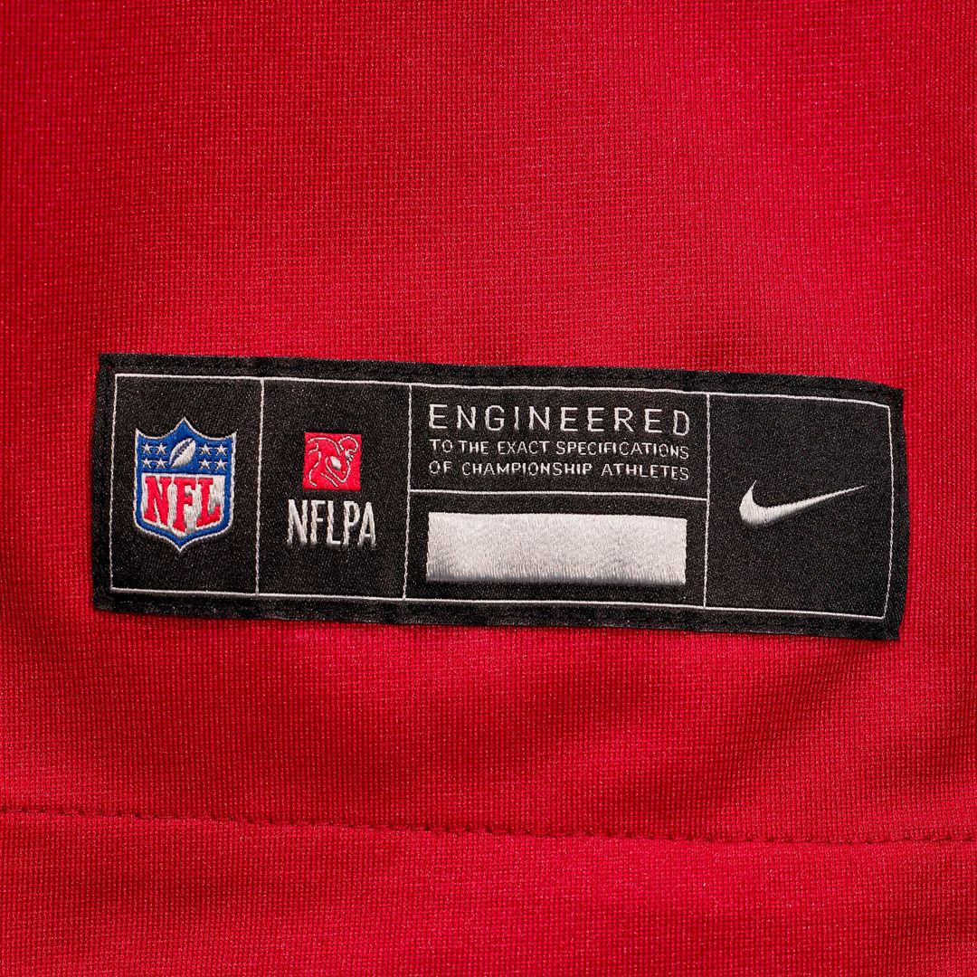 Men's Kansas City Chiefs Rashee Rice Nike  Red  Game Jersey