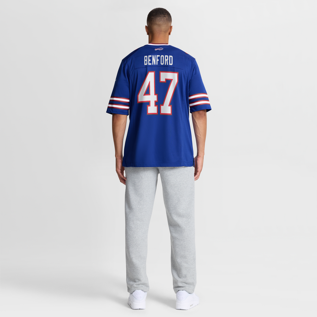 Men's Buffalo Bills Christian Benford Nike Royal Game Jersey