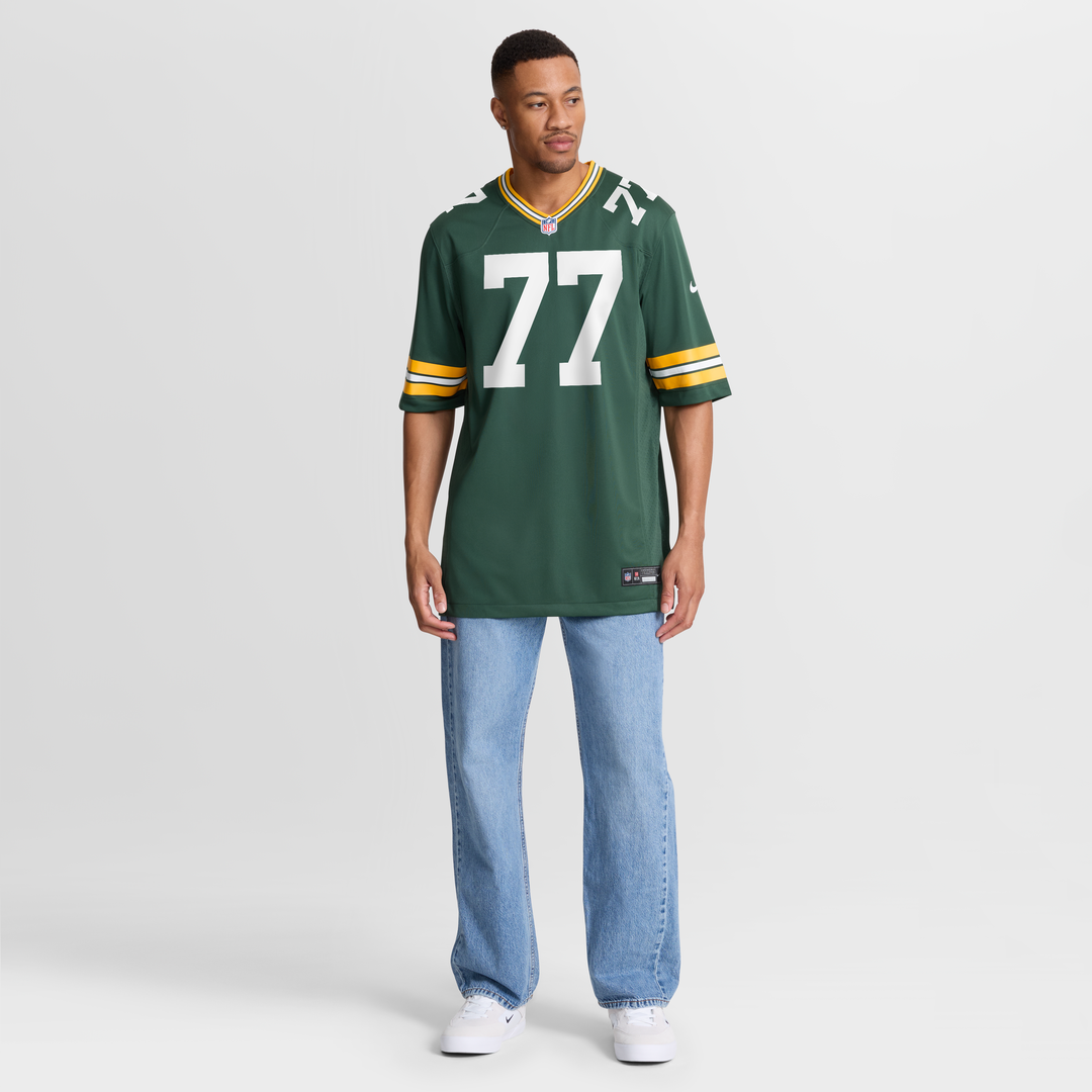 Men's Green Bay Packers Jordan Morgan Nike Green  Player Game Jersey