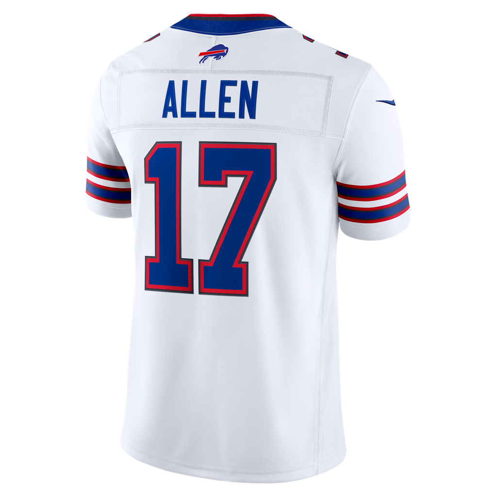 Men's Buffalo Bills Josh Allen Nike Red Alternate Vapor F.U.S.E. Stitched Limited Jersey