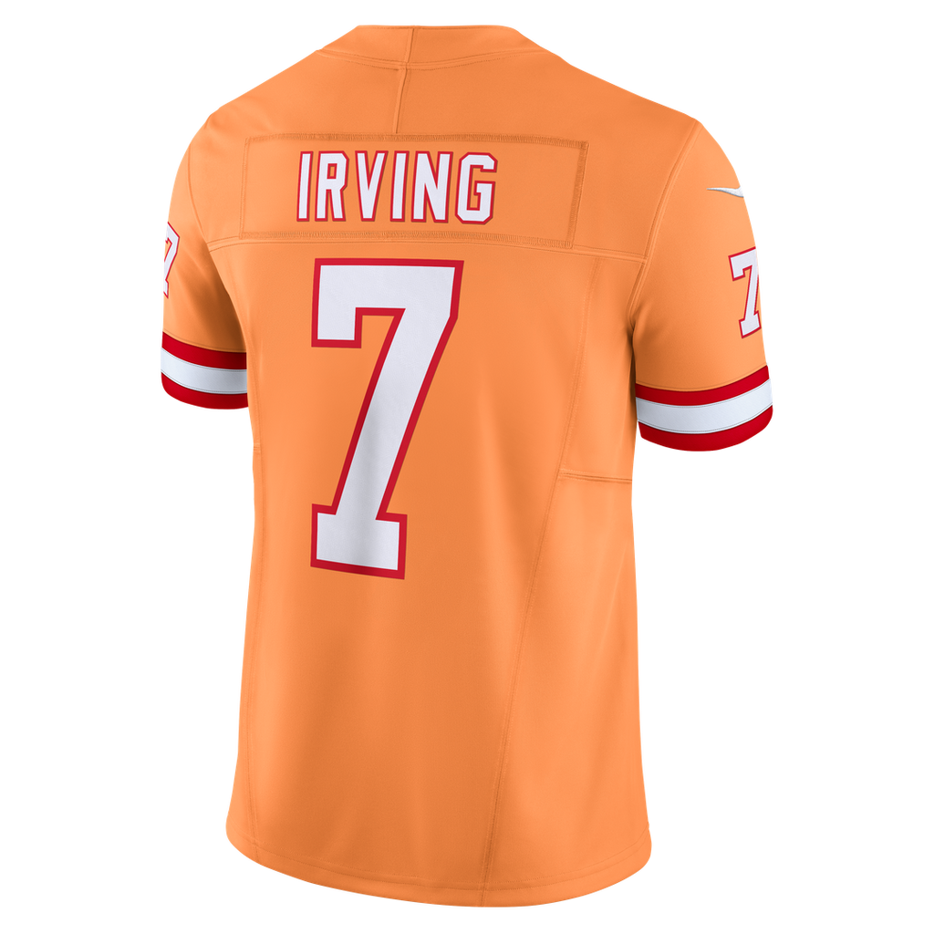 Men's '76 Tampa Bay Buccaneers Bucky Irving Nike White  Vapor F.U.S.E. Player Limited Jersey