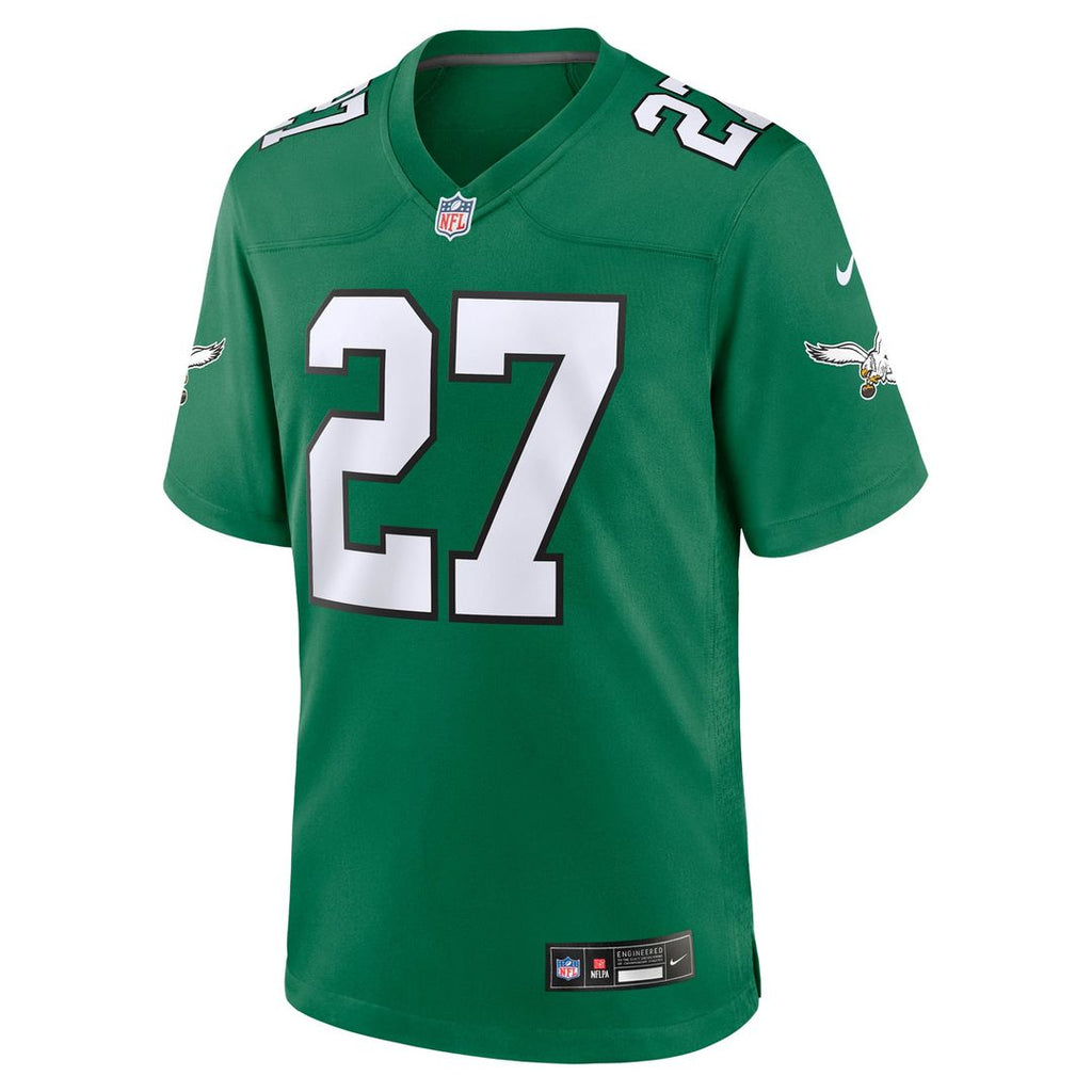 Men's Philadelphia Eagles Quinyon Mitchell Nike  Midnight Green Team Game Jersey