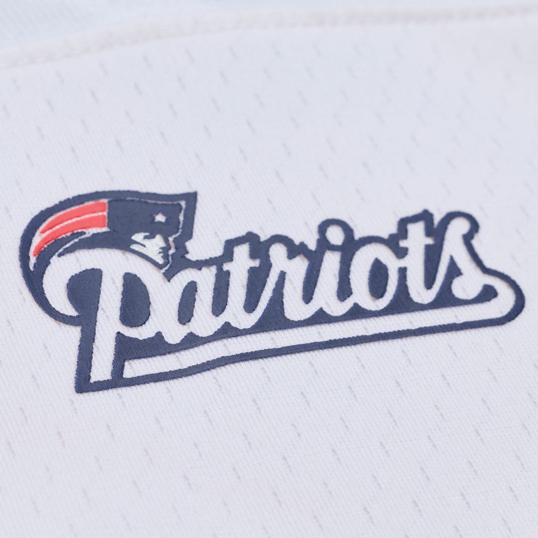 Men's New England Patriots Tom Brady Mitchell & Ness White 2000 Legacy Replica Jersey