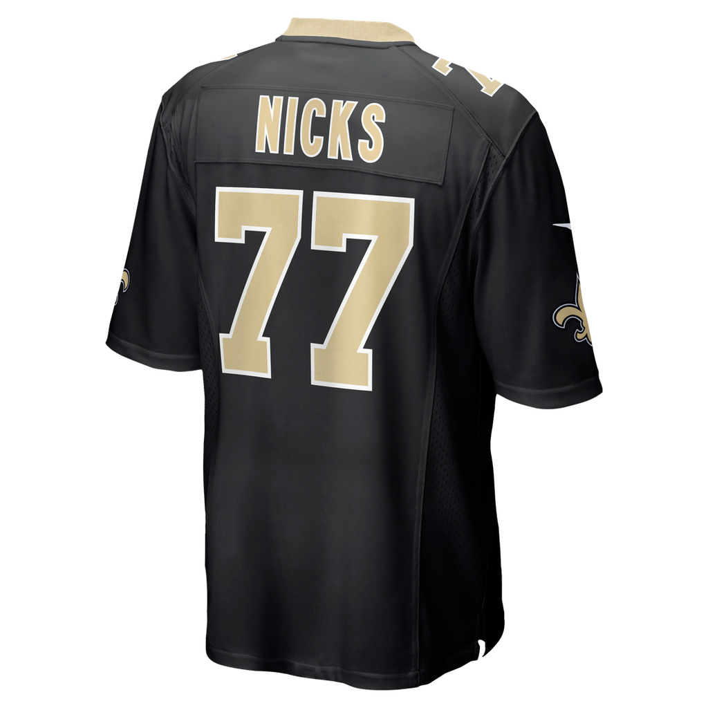 Men's New Orleans Saints Carl Nicks Nike Black Game Retired Player Jersey