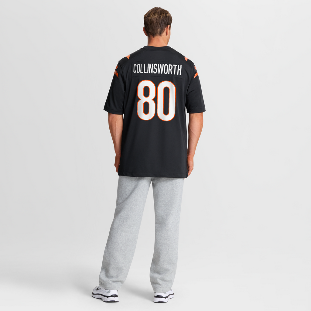 Men's Cincinnati Bengals Cris Collinsworth Nike  Black Team Retired Player Game Jersey