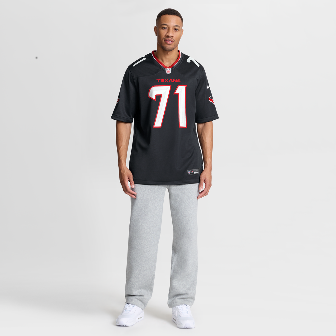 Men's Houston Texans Braden Smith Nike  Navy Team Game Jersey