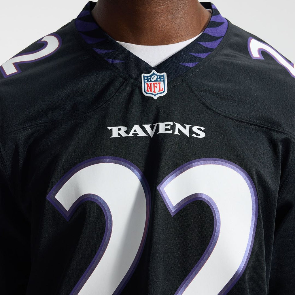 Men's Baltimore Ravens Derrick Henry Nike Black Alternate Game Jersey
