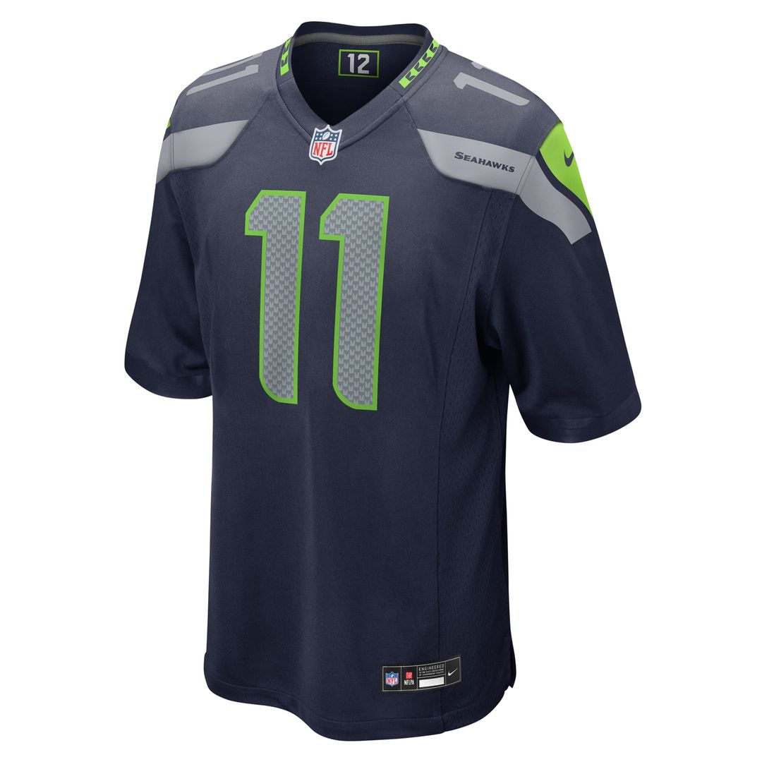 Men's Seattle Seahawks Jaxon Smith-Njigba Nike  College Navy  Game Jersey