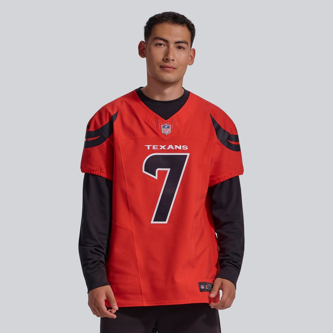 Men's Houston Texans C.J. Stroud Nike Red Alternate Vapor F.U.S.E. Elite Jersey