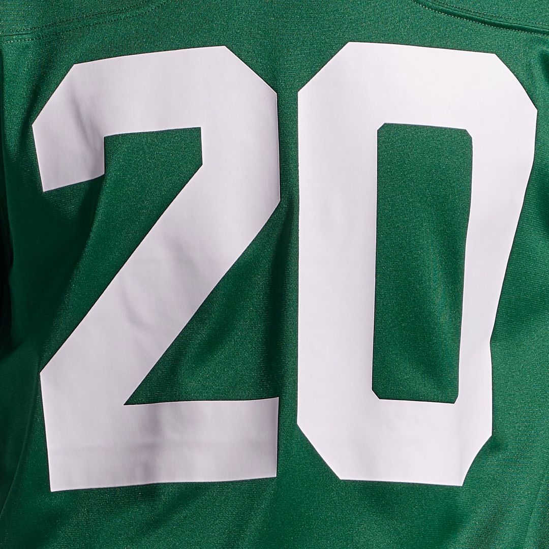 Men's New York Jets Breece Hall Nike Legacy Green Game Jersey
