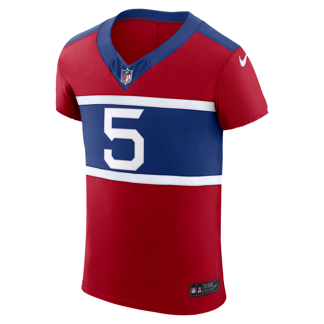Men's New York Giants Kayvon Thibodeaux Nike Red Alternate Vapor F.U.S.E. Elite Jersey