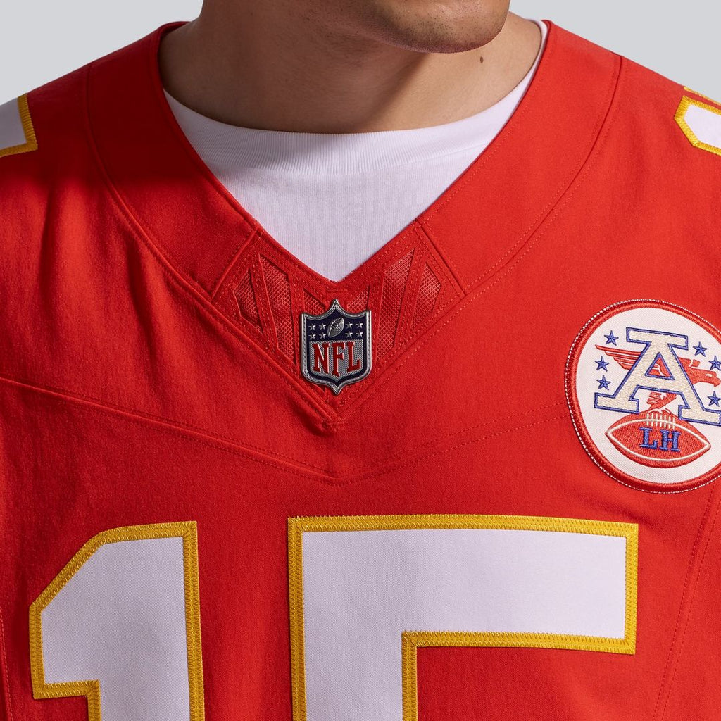 Men's Kansas City Chiefs Patrick Mahomes Nike Red Team Vapor F.U.S.E. Elite Jersey
