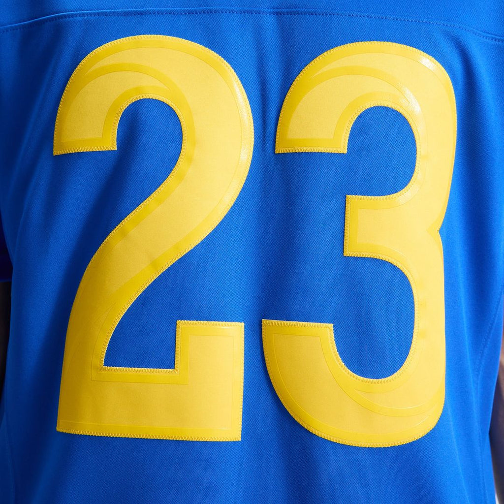 Men's Los Angeles Rams Kyren Williams Nike Classic Sol Vapor F.U.S.E. Stitched Limited Jersey
