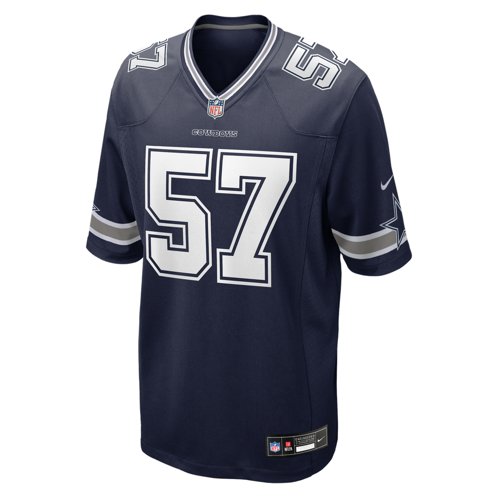 Men's Dallas Cowboys Malachi Lawrence Nike White Game Jersey