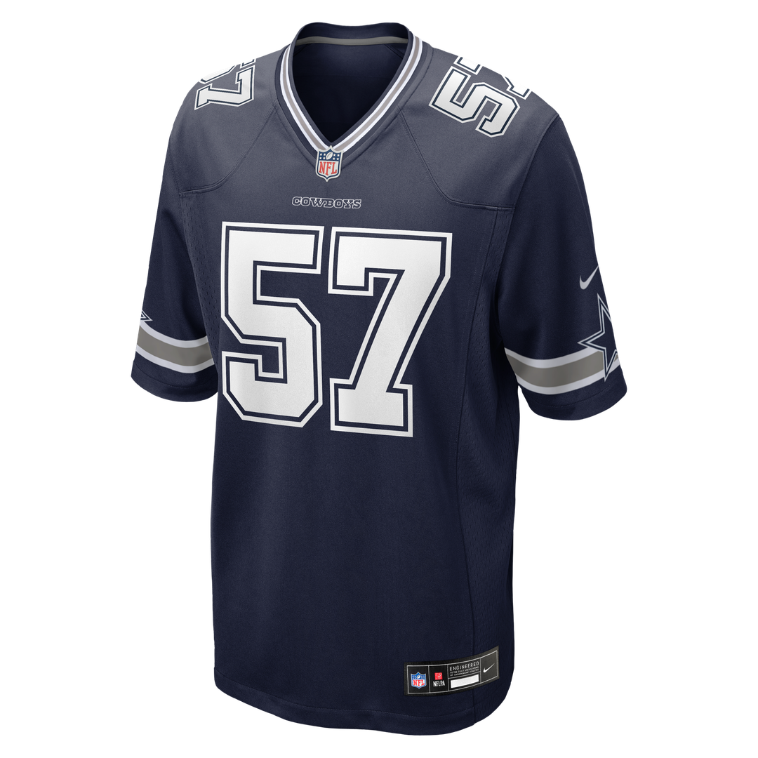 Men's Dallas Cowboys Malachi Lawrence Nike White Game Jersey