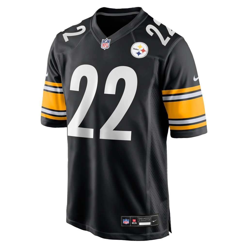 Men's Pittsburgh Steelers Juan Thornhill Nike  Black Team Game Jersey