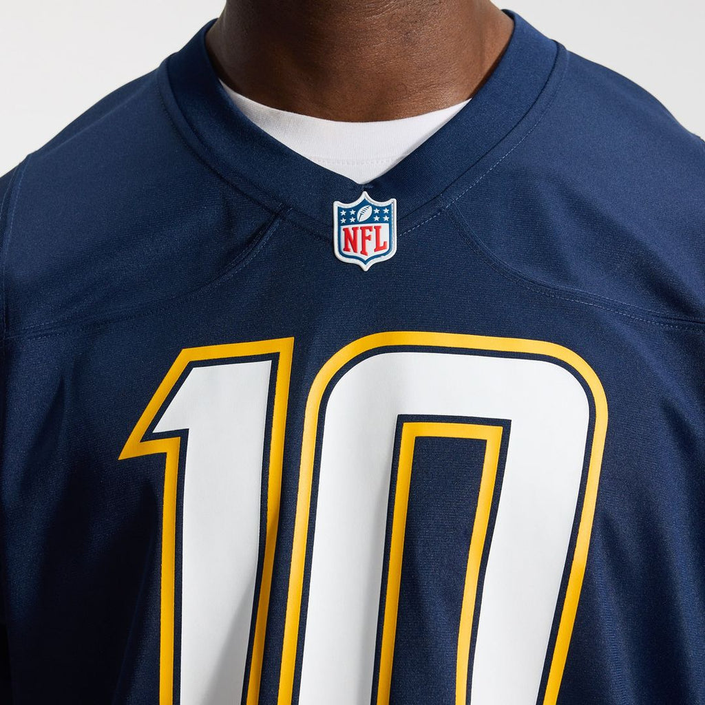 Men's Los Angeles Chargers Justin Herbert Nike Gold Alternate Charger Power Game Player Jersey