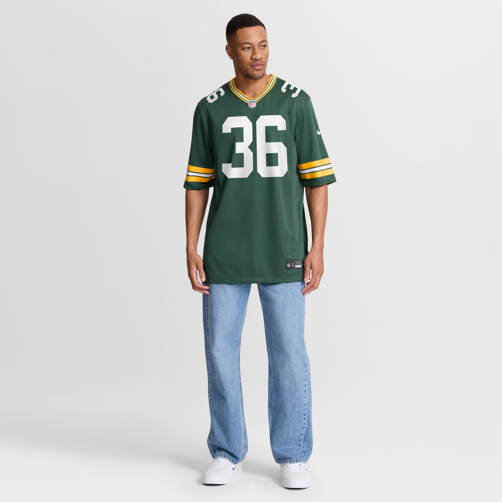 Men's Green Bay Packers LeRoy Butler Nike Green Retired Player Game Jersey