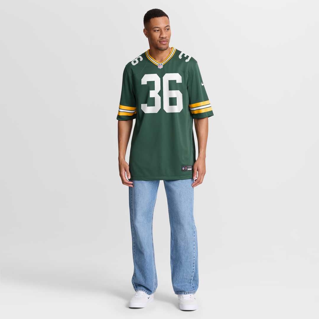 Men's Green Bay Packers LeRoy Butler Nike Green Retired Player Game Jersey