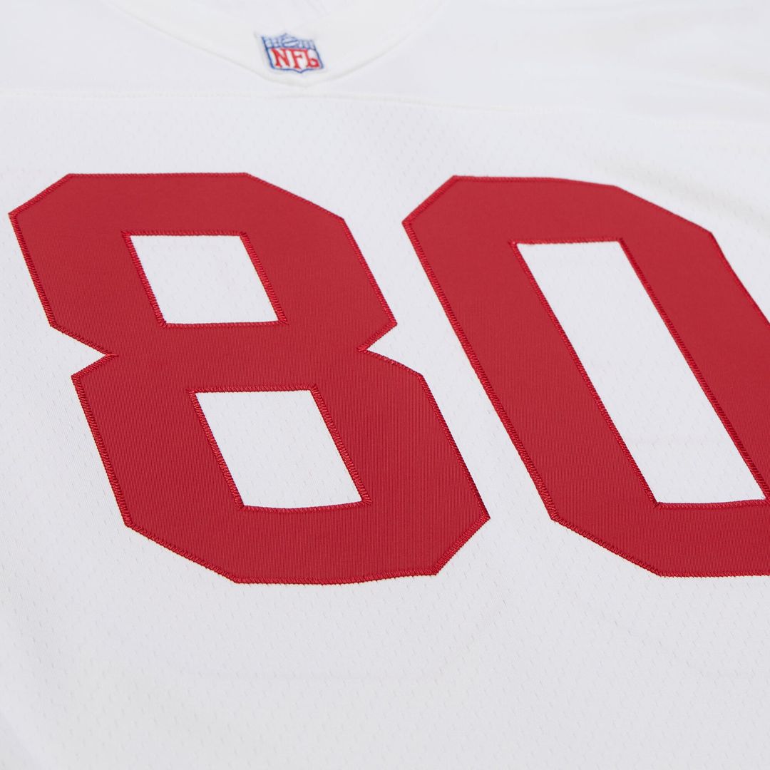 Men's San Francisco 49ers Jerry Rice Mitchell & Ness White 1994 Legacy Replica Jersey