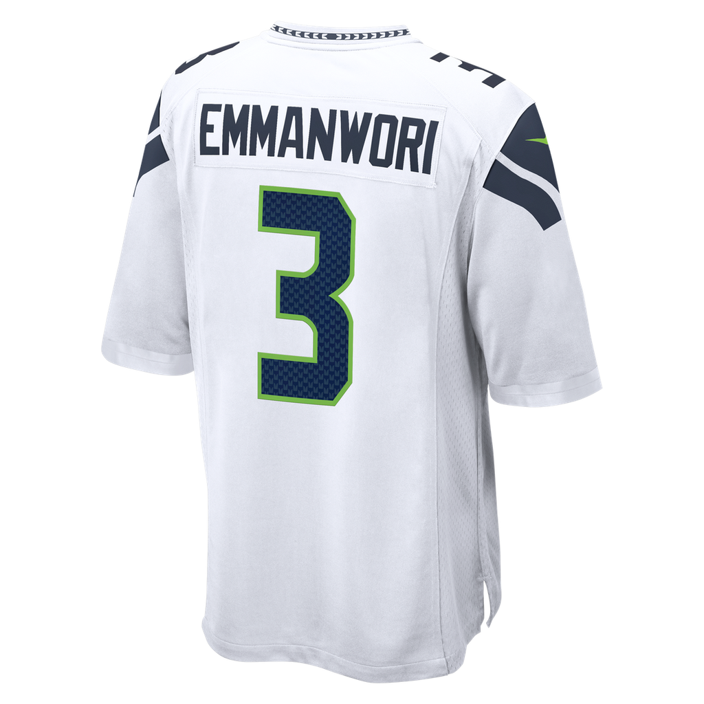 Men's Seattle Seahawks Nick Emmanwori Nike  College Navy Team Game Jersey